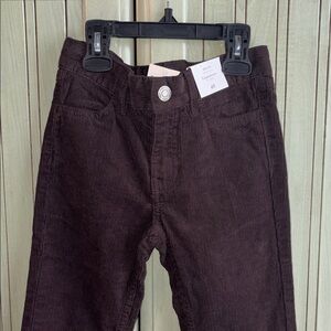 H&M 5T Dark Brown Corduroy Trousers